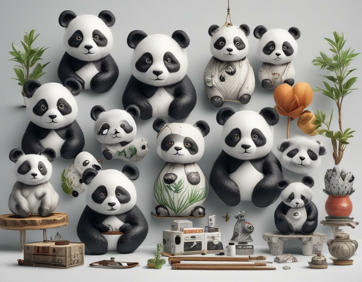 Panda accessories image