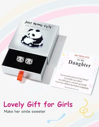 Panda Earrings Gifts