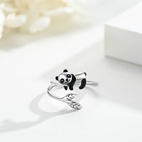 JUSTKIDSTOY Panda/Koala Ring