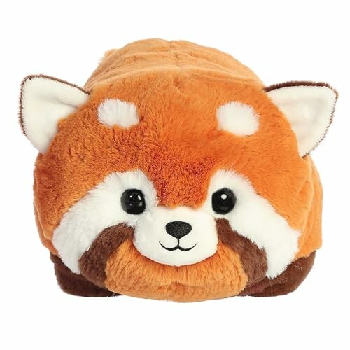 Cute plush red panda toy