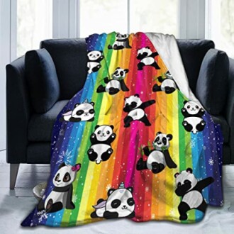 Cute Panda Blanket