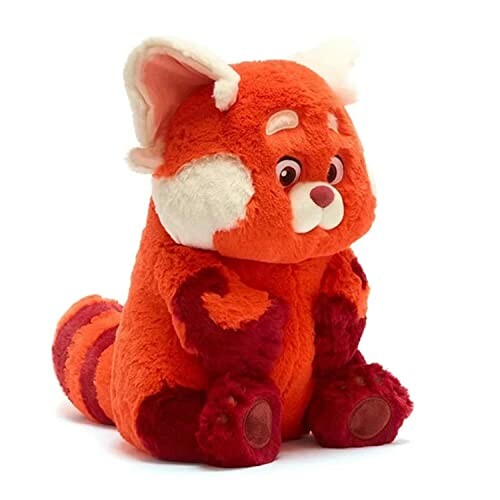 Red Plush Toy, Red Meilin Panda Doll