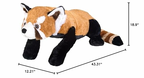 Wild Republic Jumbo Red Panda Plush